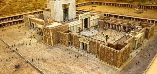 miniture model of king solomons temple